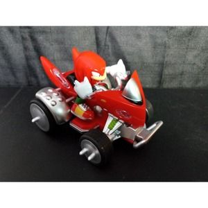 Sonic All Stars Racing Knuckles The Echidna Vehicle Figure Pull Back Racer